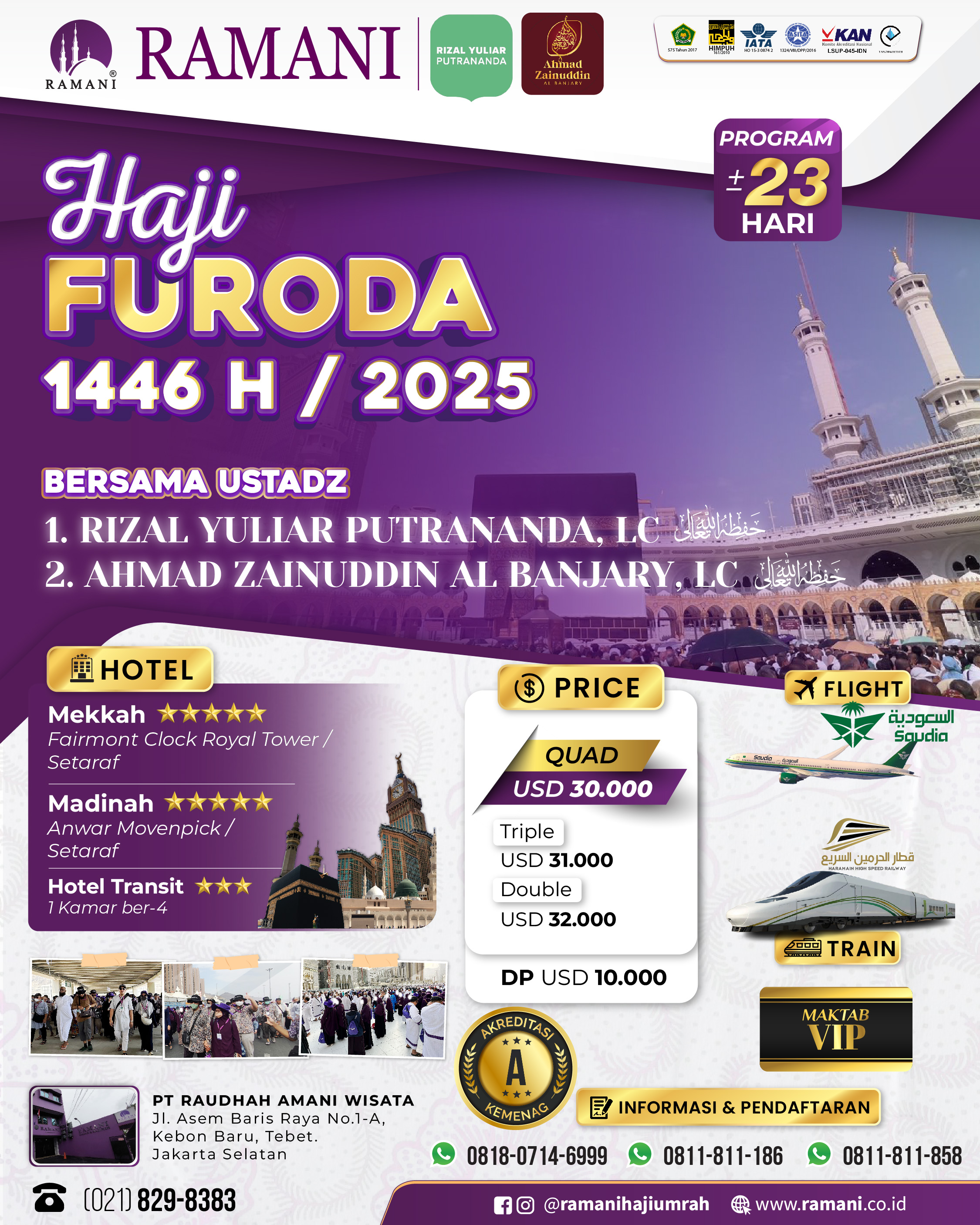 HAJI FURODA RAMANI 1446 H / 2025